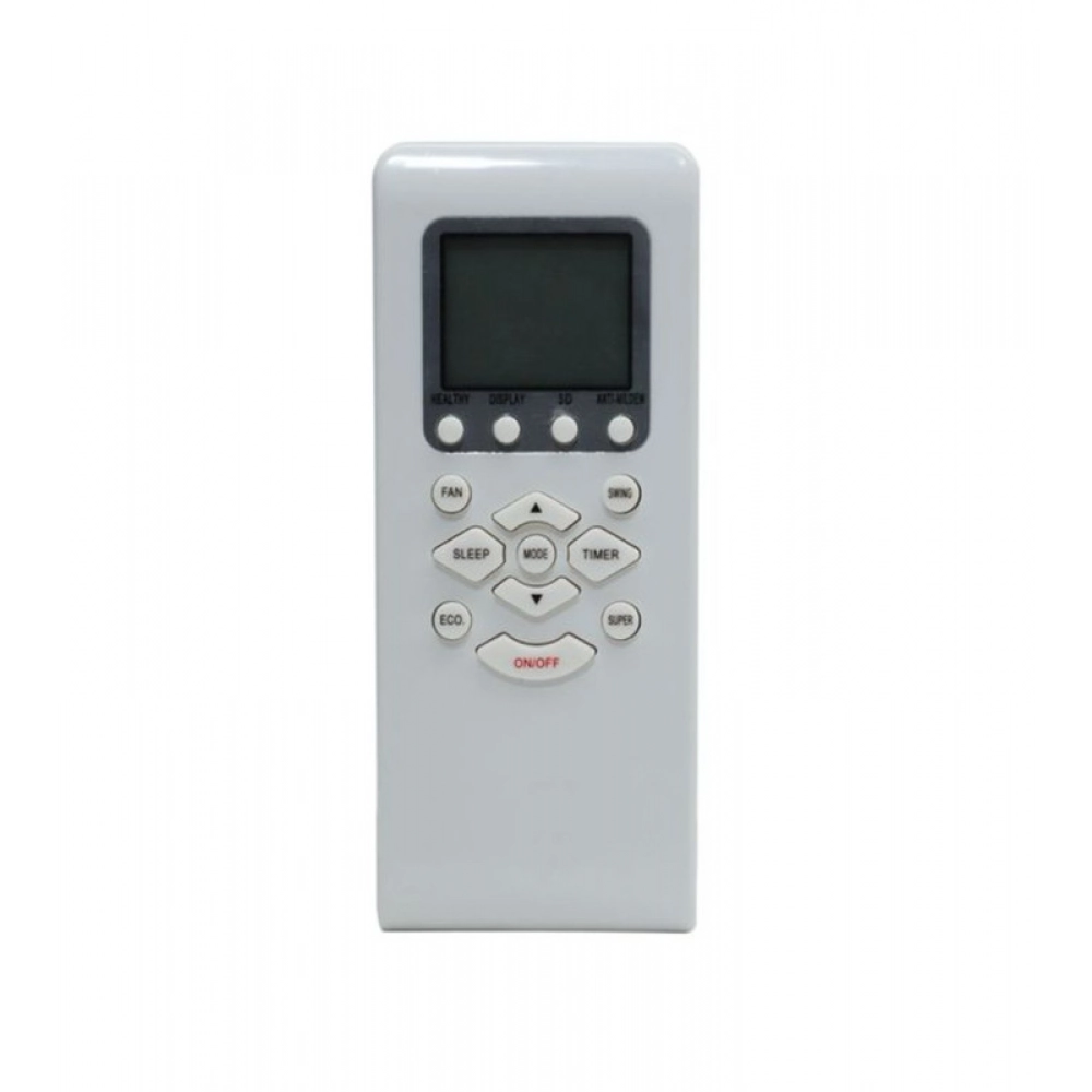 Ecomoye AC Remote No. 141 (No Backlight), Compatible/Replacement for TCL AC Remote Control, White (Exactly Same Remote will Only Work)