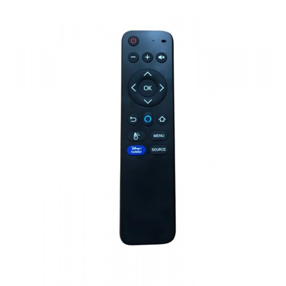 Ecomoye Smart TV Remote No. 1179 (with Voice), Compatible/Replacement for Micromax Smart TV LCD/LED Remote Control, Black (Exactly Same Remote will Only Work)