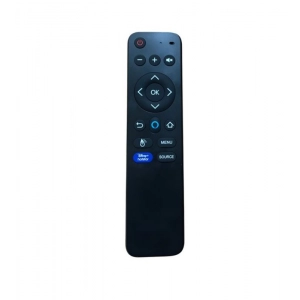 Ecomoye Smart TV Remote No. 1179 (with Voice), Compatible/Replacement for Micromax Smart TV LCD/LED Remote Control, Black (Exactly Same Remote will Only Work)
