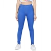 Girl's Cotton Lycra Solid Elasticated Jeggings (Blue) Girl's Cotton Lycra Solid Elasticated Jeggings (Blue)