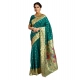 Women's Silk Blend Zari Weaving Saree With Unstitched Blouse 5.5Mtr (Rama) Women's Silk Blend Zari Weaving Saree With Unstitched Blouse 5.5Mtr (Rama)