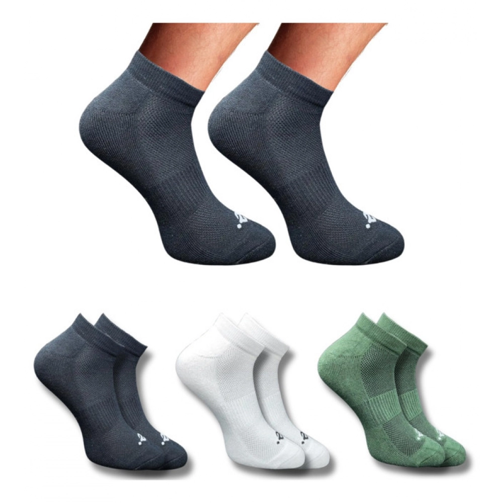 3_Pair Set Unisex Casual Cotton Printed Low Cut Socks (Multicolor) 3_Pair Set Unisex Casual Cotton Printed Low Cut Socks (Multicolor)