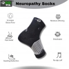 3_Pair Set Unisex Casual Cotton Printed Ankle Length Support Socks (Multicolor)