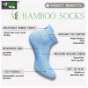 4_Pair Set Unisex Casual Cotton Printed Ankle Length Socks (Multicolor)
