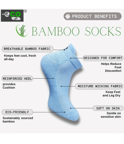 4_Pair Set Unisex Casual Cotton Printed Ankle Length Socks (Multicolor)