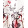 Girl's Polyester &amp; Net Inset Sleeveless Dress with Net Inset (Off White)