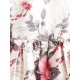 Girl's Polyester & Net Inset Sleeveless Dress with Net Inset (Off White) Girl's Polyester & Net Inset Sleeveless Dress with Net Inset (Off White)