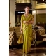 Women's Silk Blend Zari Woven Saree With Unstitched Blouse 5.5Mtr (Lime Green)