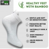 4_Pair Set Unisex Casual Cotton Printed Ankle Length Socks (Multicolor)