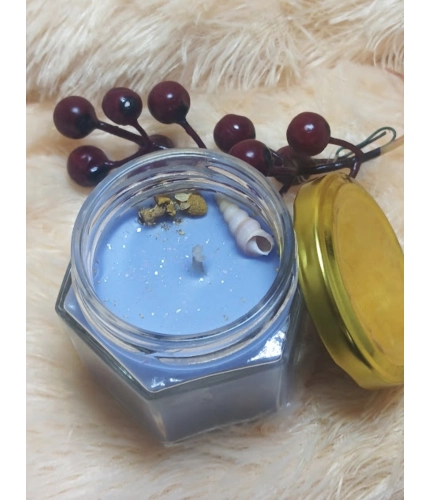 Pack Of_2 Soy Wax And Bees Wax Blend Candles Liquid Volume 80