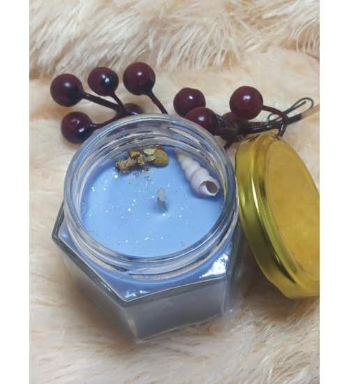 Pack Of_2 Soy Wax And Bees Wax Blend Candles Liquid Volume 80