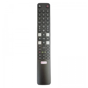 Ecomoye Smart TV Remote No. 612 (No Voice) with Netflix Function , Compatible/Replacement for TCL Smart TV LCD/LED Remote Control, Black (Exactly Same Remote will Only Work)