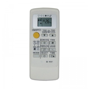 Ecomoye AC Remote No. 122 (No Backlight), Compatible/Replacement for Mitsubishi AC Remote Control, White (Exactly Same Remote will Only Work)