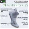4_Pair Set Unisex Casual Cotton Printed Ankle Length Socks (Multicolor)