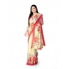 Women's Georgette Floral Printed Saree With Unstitched Blouse 5.5Mtr (Yellow) Women's Georgette Floral Printed Saree With Unstitched Blouse 5.5Mtr (Yellow)