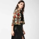 Women's Polyester Floral 3-4th Sleeves Shrug (Multicolor) Women's Polyester Floral 3-4th Sleeves Shrug (Multicolor)
