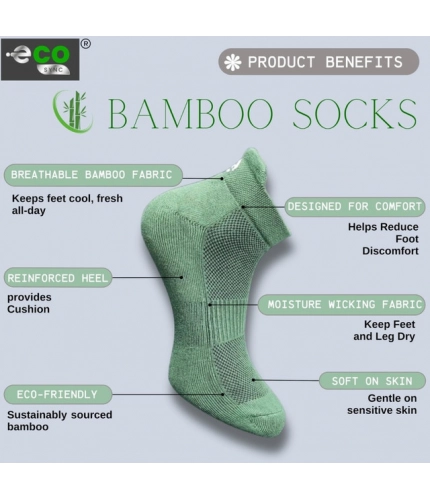 4_Pair Set Unisex Casual Cotton Printed Ankle Length Socks (Multicolor)