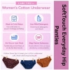 Pack of_6 Women's Cotton Printed Hipster Panty (Multicolor)