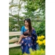 Women's Katan_Silk Zari_Weaving Saree With Unstitched Blouse 5.5Mtr (Navy_Blue)