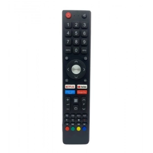 Ecomoye Smart TV Remote No. 1161 (No Voice) with Netflix, YouTube & Prime Functions, Compatible/Replacement for Nokia Smart TV Remote Control, Black (Exactly Same Remote will Only Work)