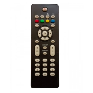 Ecomoye LCD/LED Remote No. URC11, Compatible/Replacement for Philips LCD/LED TV Remote Control, Black (Exactly Same Remote will Only Work)