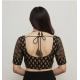 Women's Ajrakh Cotton Printed Sweetheart Padded Blouse (Black 38 Ready (Self Alterable 36–40) Women's Ajrakh Cotton Printed Sweetheart Padded Blouse (Black 38 Ready (Self Alterable 36–40)