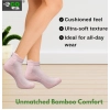 4_Pair Set Unisex Casual Cotton Printed Ankle Length Socks (Multicolor)