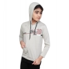 Boy's Cotton Printeded Hooded Neck Hoodies (Grey ) Boy's Cotton Printeded Hooded Neck Hoodies (Grey )