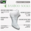 4_Pair Set Unisex Casual Cotton Printed Ankle Length Socks (Multicolor)