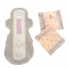 Pack of_12 Pcs Cotton Bamboo Sanitary Pads with Wings (White, each pack_6 pads)