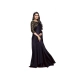 Women's Satin Solid Saree With Unstitched Blouse 5.5Mtr (Black)