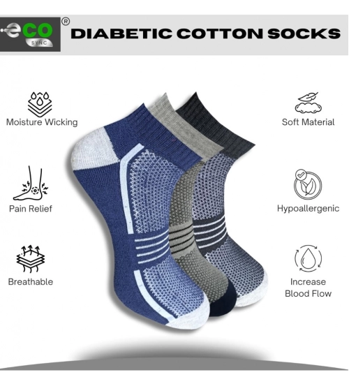 3_Pair Set Unisex Casual Cotton Printed Low Cut Socks (Multicolor) 3_Pair Set Unisex Casual Cotton Printed Low Cut Socks (Multicolor)