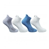 4_Pair Set Unisex Casual Cotton Printed Ankle Length Socks (Multicolor)