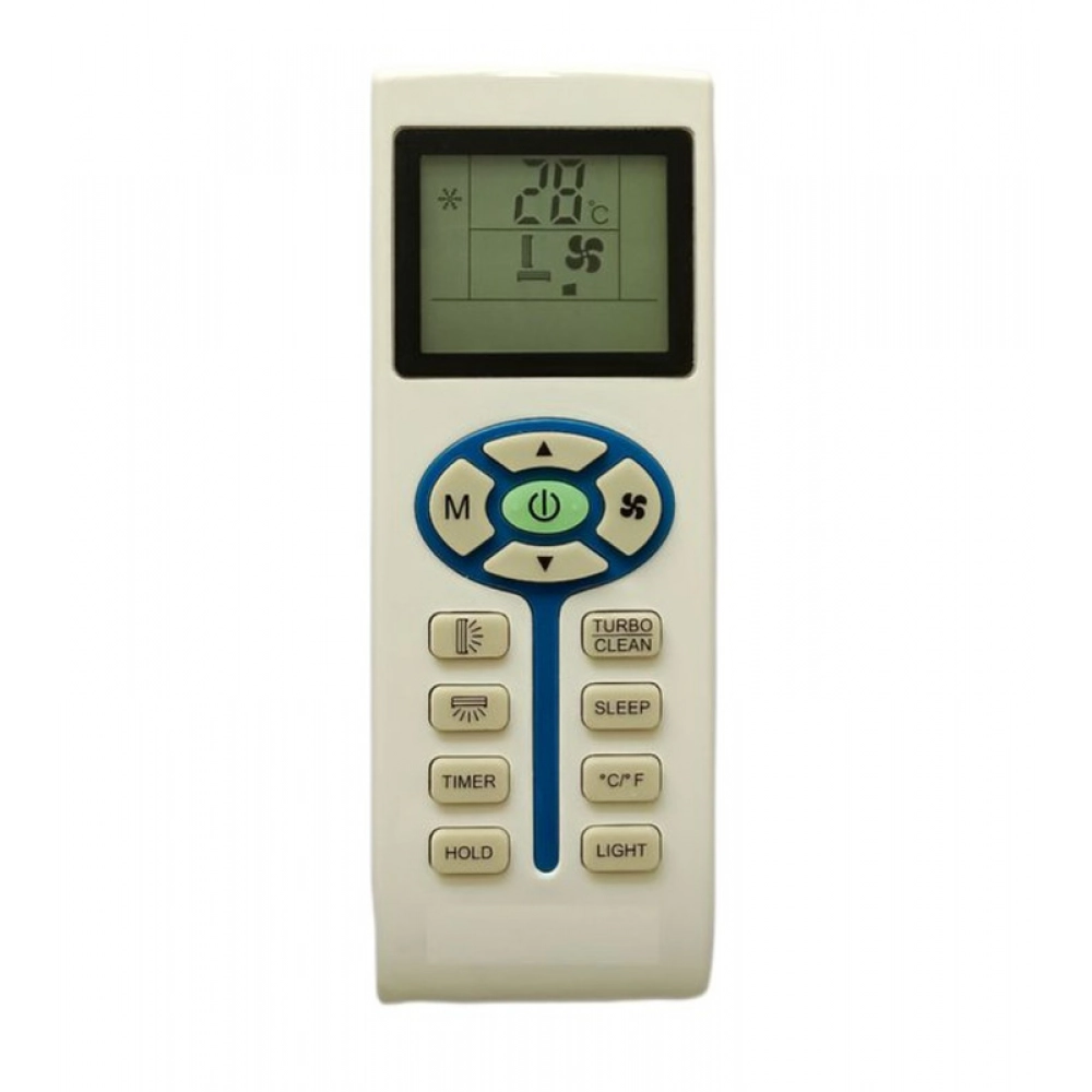 Ecomoye AC Remote No. 166 (with Backlight), Compatible for Lloyd AC Remote Control, White (Exactly Same Remote will Only Work)