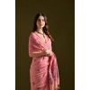 Women's Blended_Cotton Floral Saree With Unstitched Blouse 5.5Mtr (Pink) Women's Blended_Cotton Floral Saree With Unstitched Blouse 5.5Mtr (Pink)