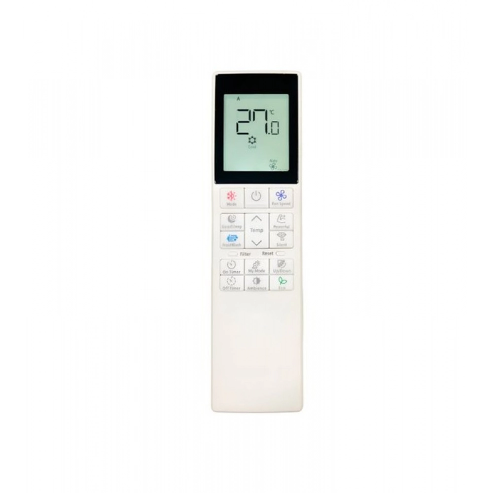 Ecomoye AC Remote No. 272 (with Backlight), Compatible/Replacement for Hitachi AC Remote Control, White (Exactly Same Remote will Only Work)