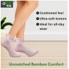 4_Pair Set Unisex Casual Cotton Printed Ankle Length Socks (Multicolor)