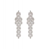 Women's Brass Silver Plated Necklace set (Silver)
