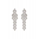 Women's Brass Silver Plated Necklace set (Silver) Women's Brass Silver Plated Necklace set (Silver)