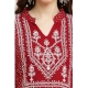 Women's Casual Rayon Full sleeve Kurti (Maroon)