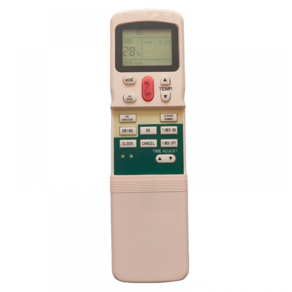 Ecomoye AC Remote No. 24 (No Backlight), Compatible/Replacement for Bluestar AC Remote Control, White (Exactly Same Remote will Only Work)