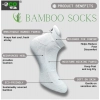 4_Pair Set Unisex Casual Cotton Printed Ankle Length Socks (Multicolor)