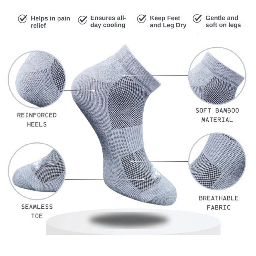 3_Pair Set Unisex Casual Cotton Printed Low Cut Socks (Multicolor) 3_Pair Set Unisex Casual Cotton Printed Low Cut Socks (Multicolor)