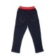 Girl's Denim Ribbed Elasticated Jeans (Black) Girl's Denim Ribbed Elasticated Jeans (Black)