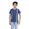 Boy's Cotton Grapic Printed Round Neck T-Shirt (Blue) Boy's Cotton Grapic Printed Round Neck T-Shirt (Blue)