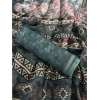 Women's Linen Cotton Printed Saree With Unstitched Blouse 5.5Mtr (Blue) Women's Linen Cotton Printed Saree With Unstitched Blouse 5.5Mtr (Blue)