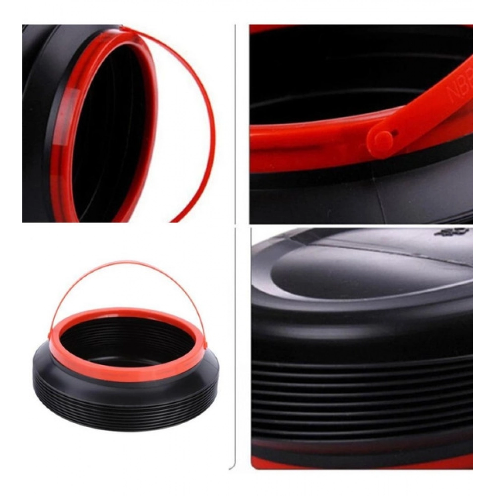 Pack Of 3_Foldable Dustbin – Portable And Space-Saving Trash Container (Color: Assorted )