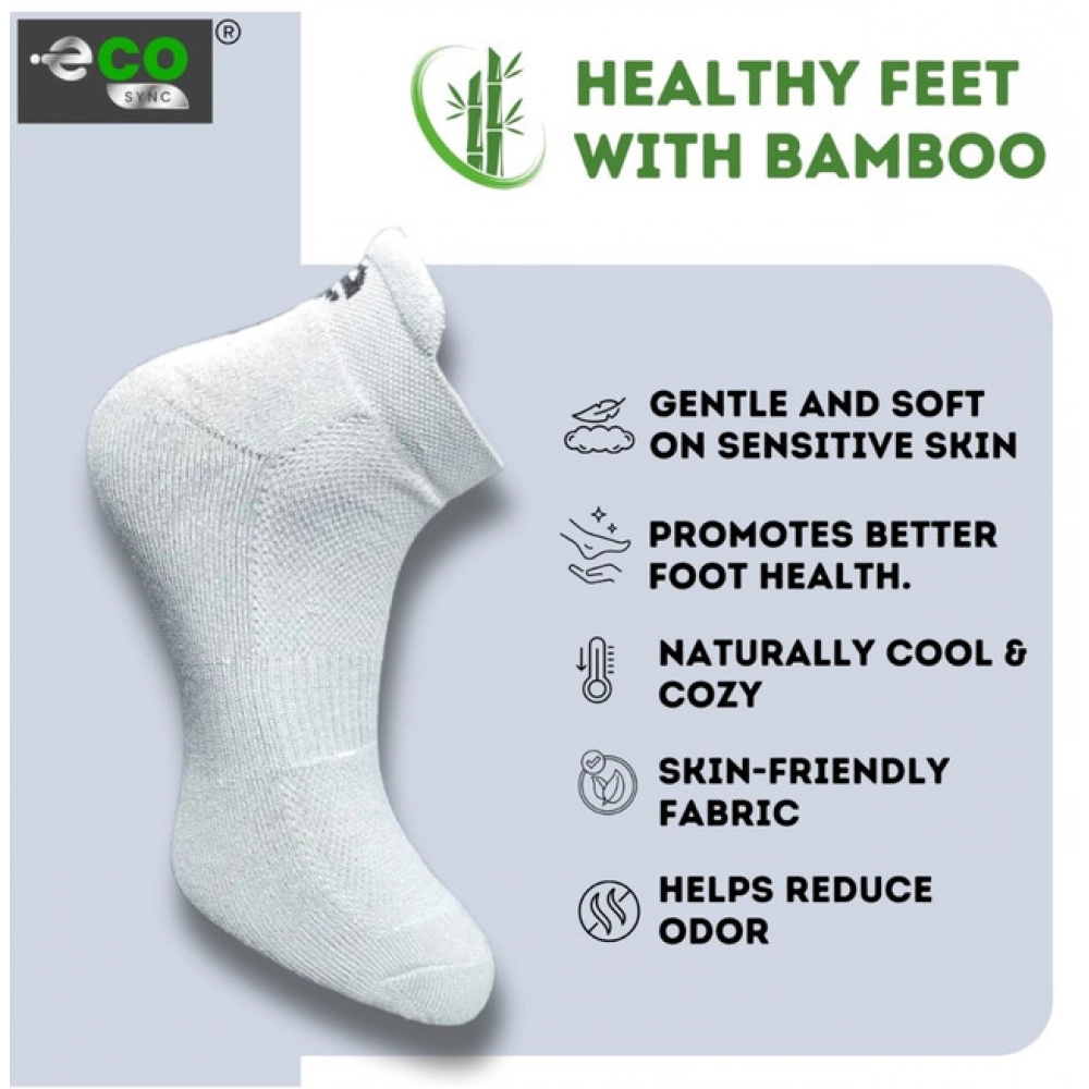 4_Pair Set Unisex Casual Cotton Printed Ankle Length Socks (Multicolor)