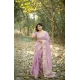 Women's Silk_Blend Checked Saree With Unstitched Blouse 5.5Mtr (Lavender) Women's Silk_Blend Checked Saree With Unstitched Blouse 5.5Mtr (Lavender)