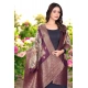 Women's chanderi silk  Printed Dupatta (Magenta, Length: 2 Mtr)
